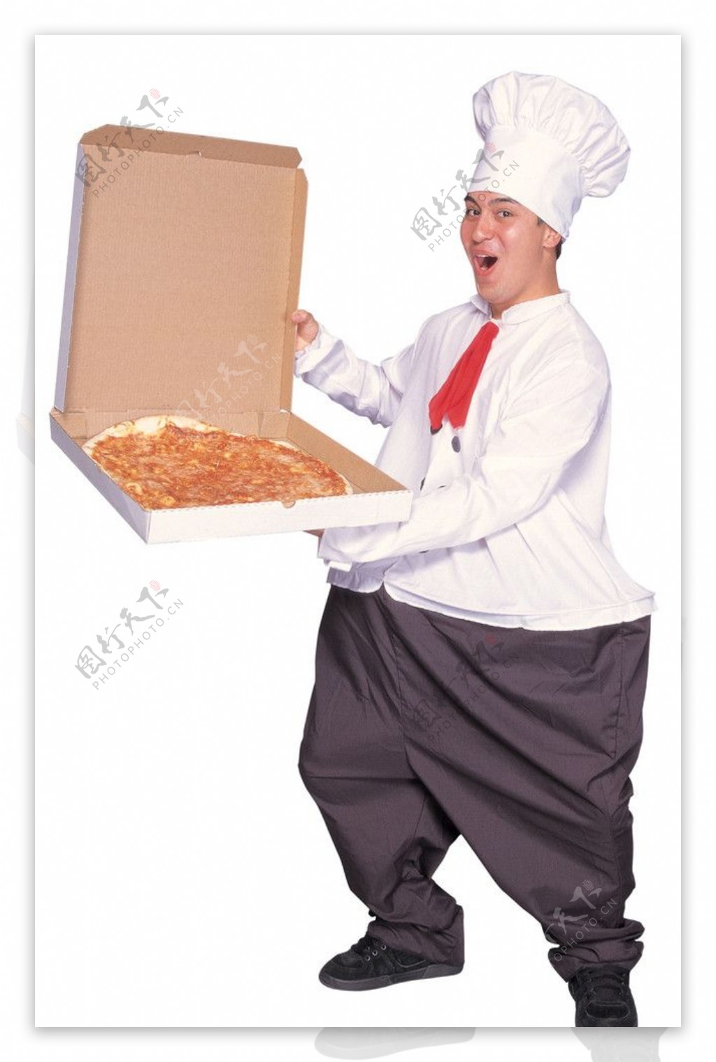 披萨西餐厨师图片