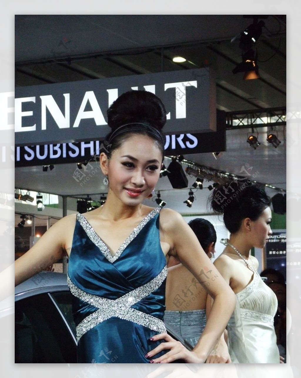 2009广州车展模特04图片