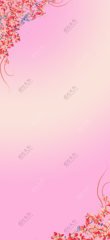 展板背景粉色图片