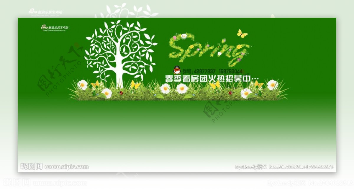 春天网站背景图图片