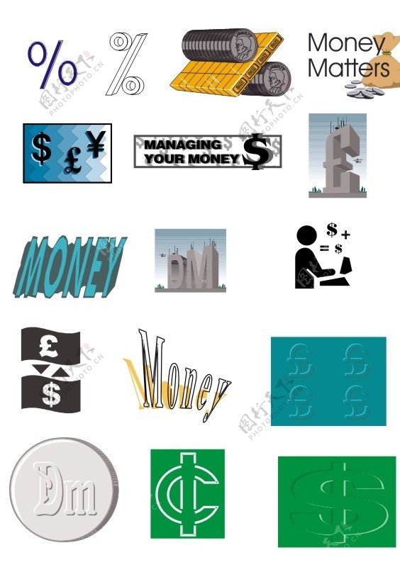 货币标志图片