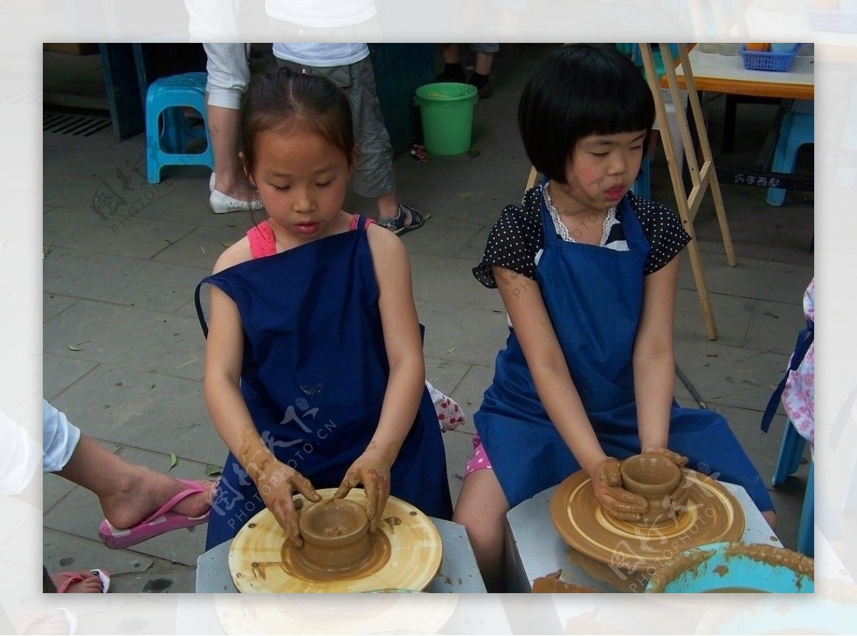 儿童陶艺手工图片