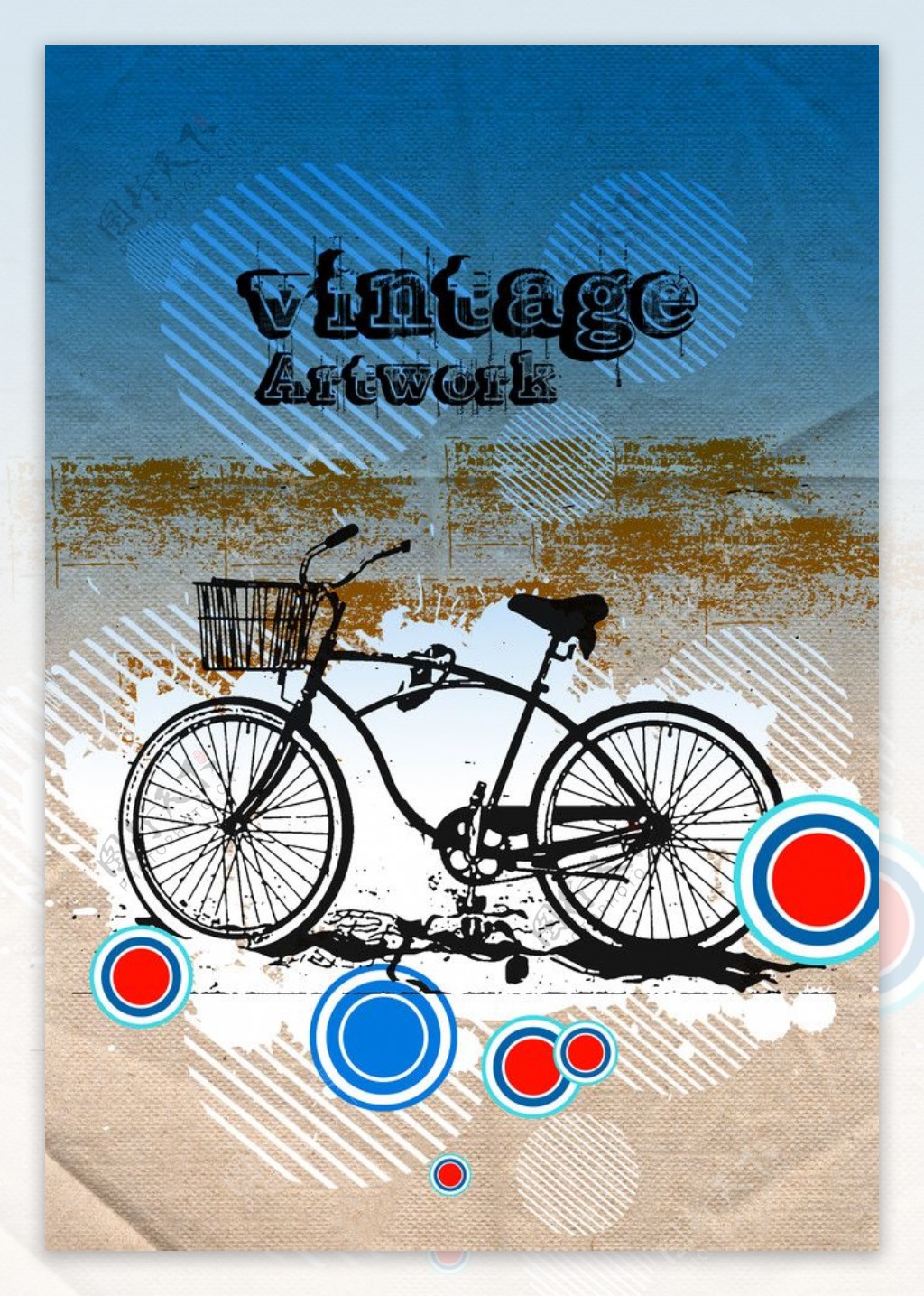 自行车分层素材源文件图片