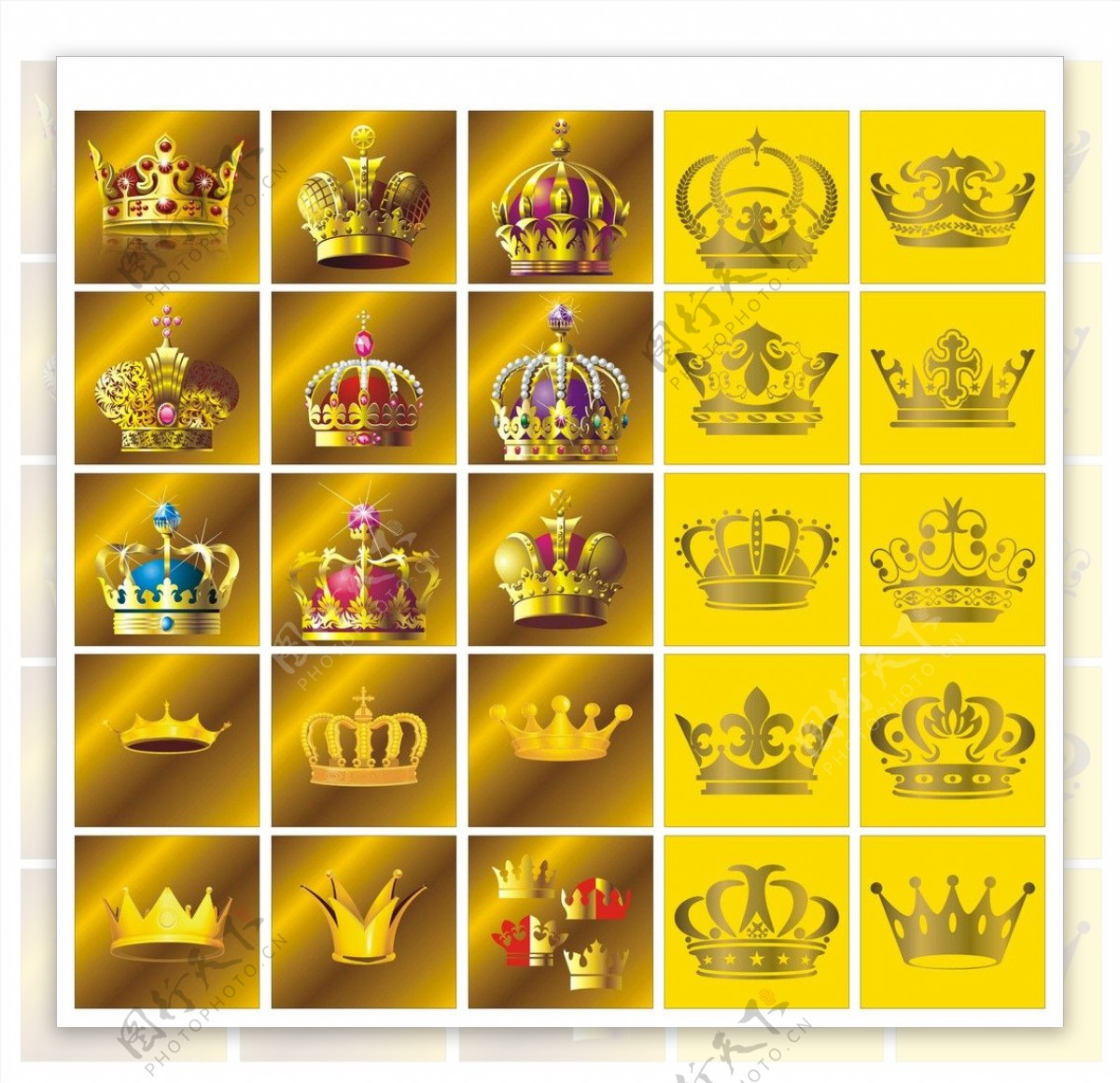 皇冠皇冠矢量图片