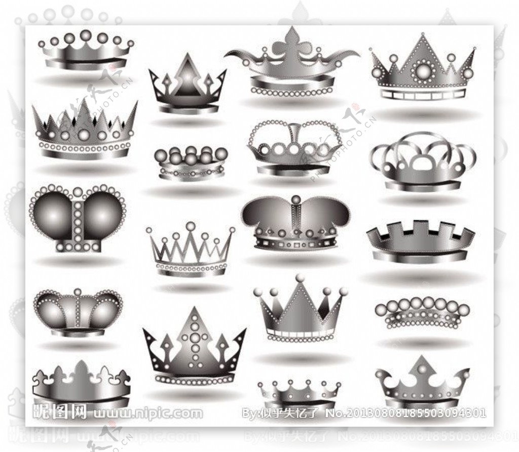 欧式皇冠设计图__图片素材_其他_设计图库_昵图网nipic.com