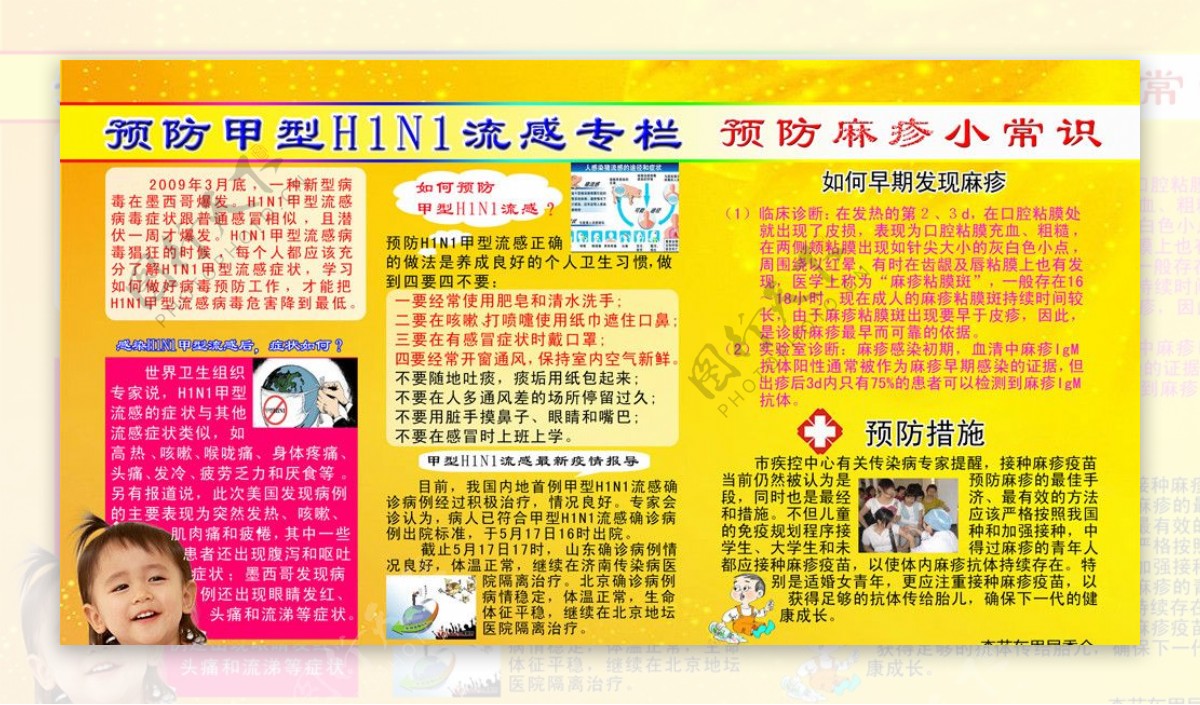 预防H1N1专栏图片