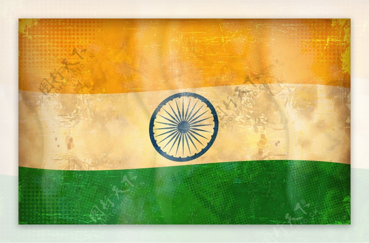 印度国旗图片