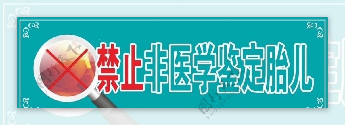 禁止非医学鉴定胎儿图片