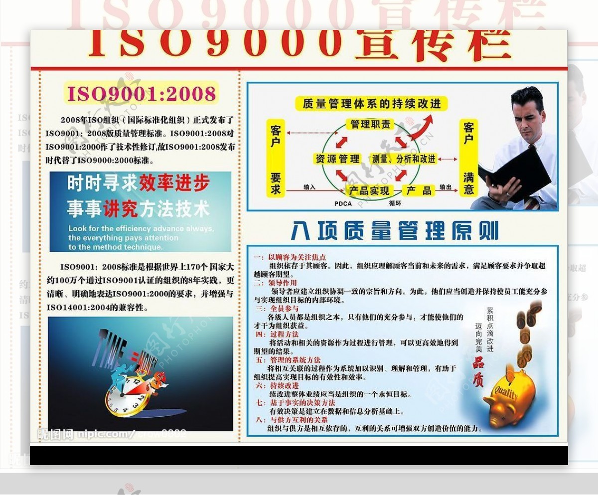 ISO宣传栏图片