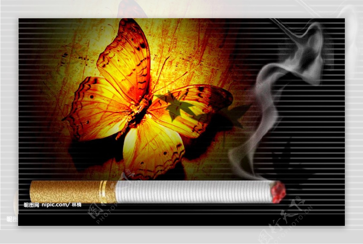 香烟广告图片
