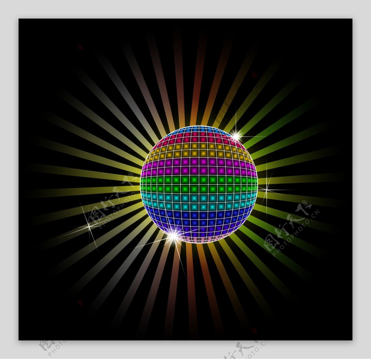 LED水晶球图片