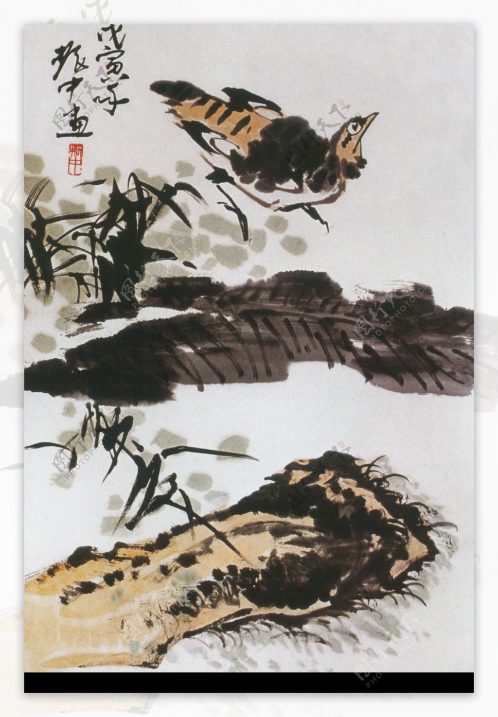 中国现代花鸟0193