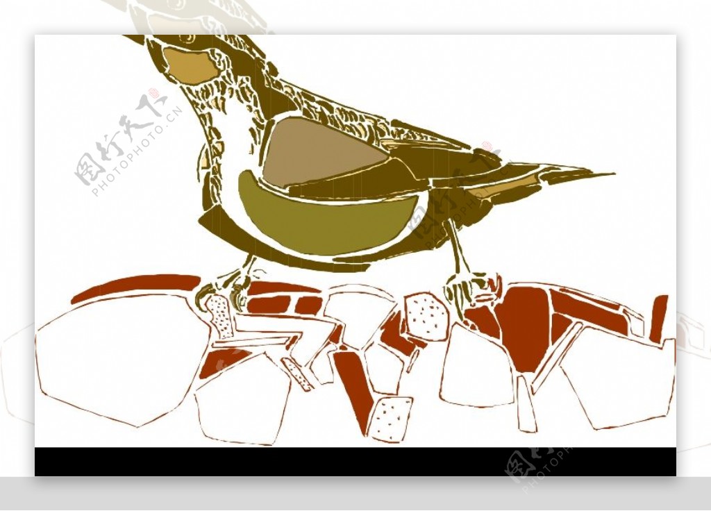 鸟类漫画0467