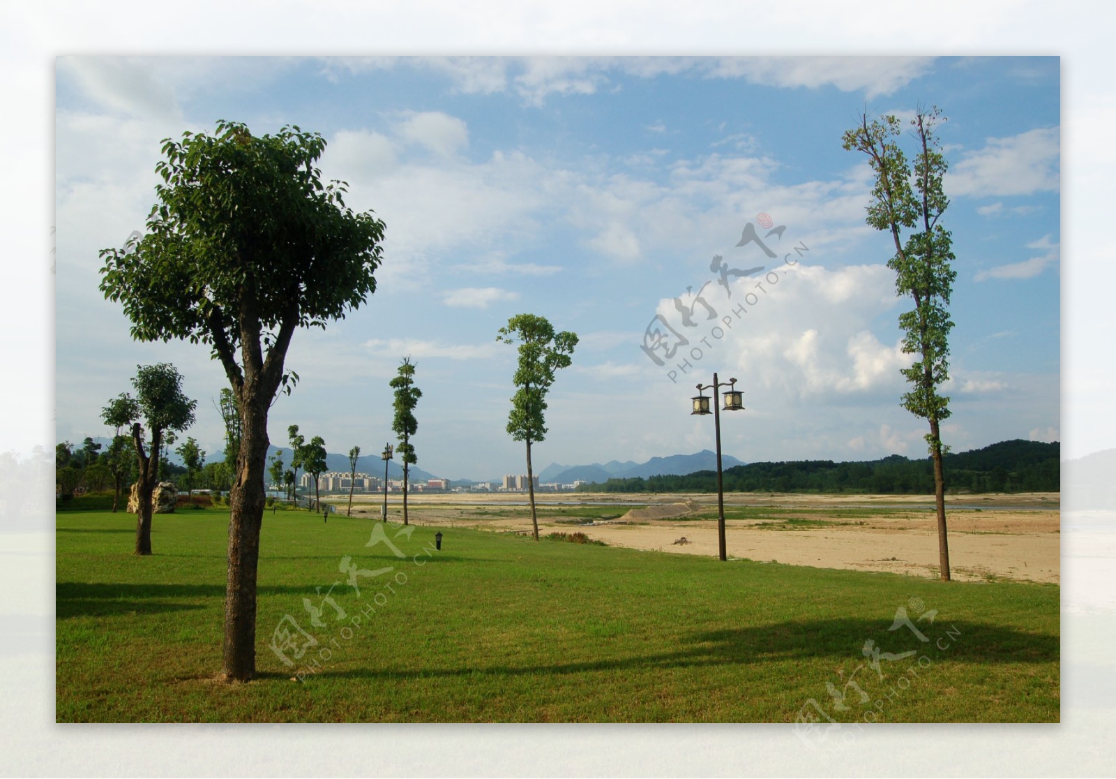 河边风景