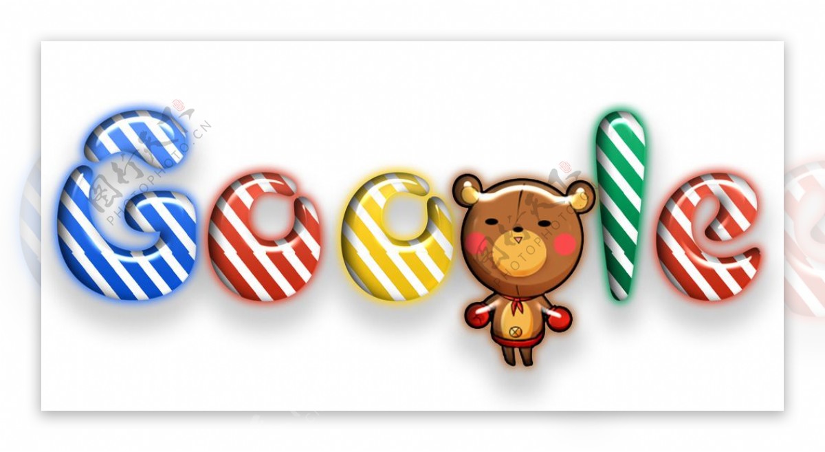 糖果风格谷歌Logo