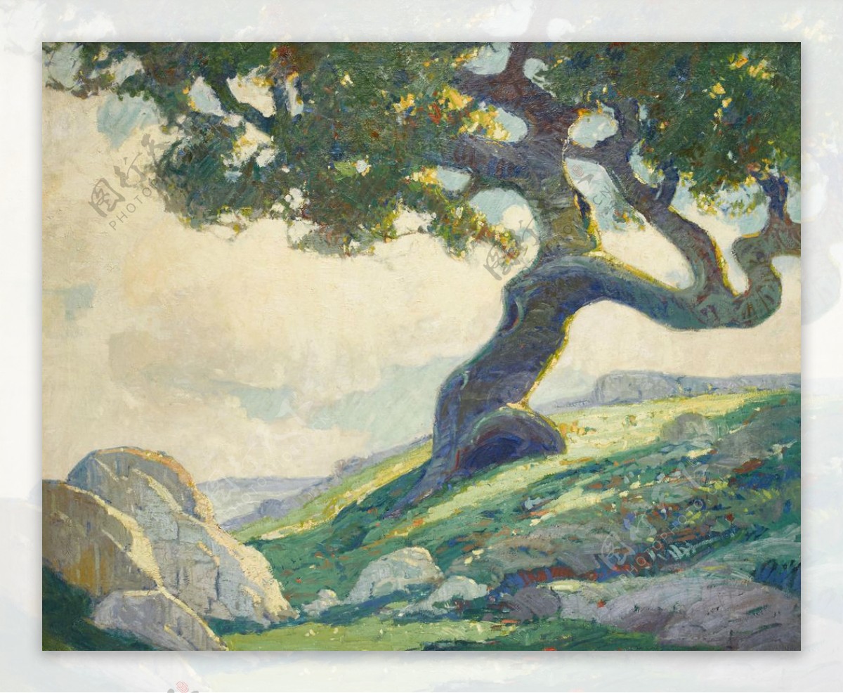 树20世纪油画