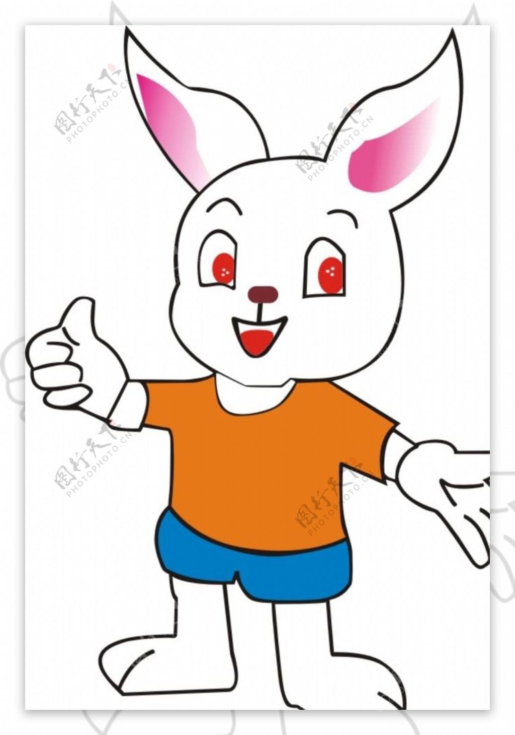 小兔子小动物动漫卡通动物图片素材免费下载 - 觅知网