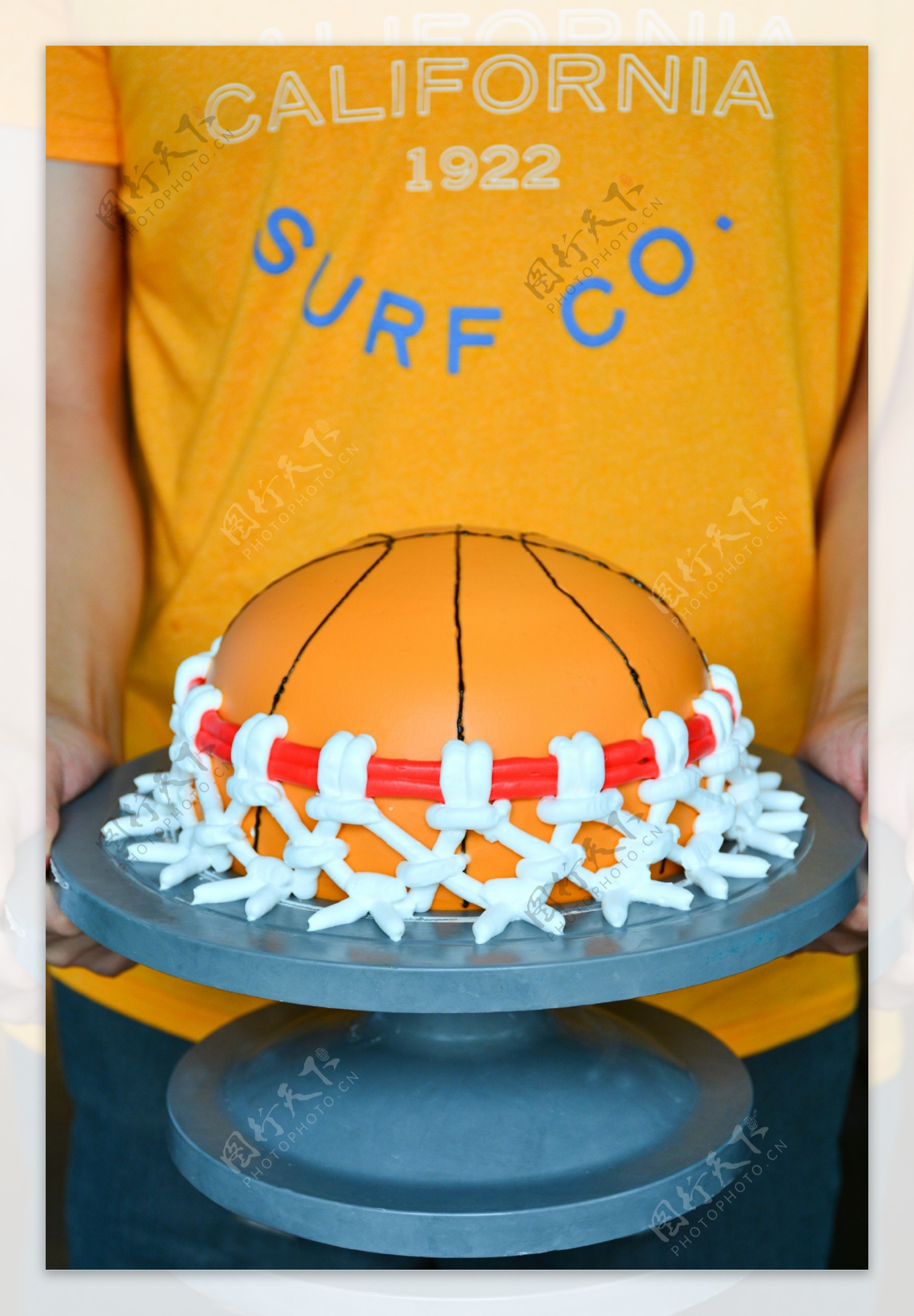籃球翻糖客製化蛋糕 | 翻糖造型蛋糕 - Daisycafe