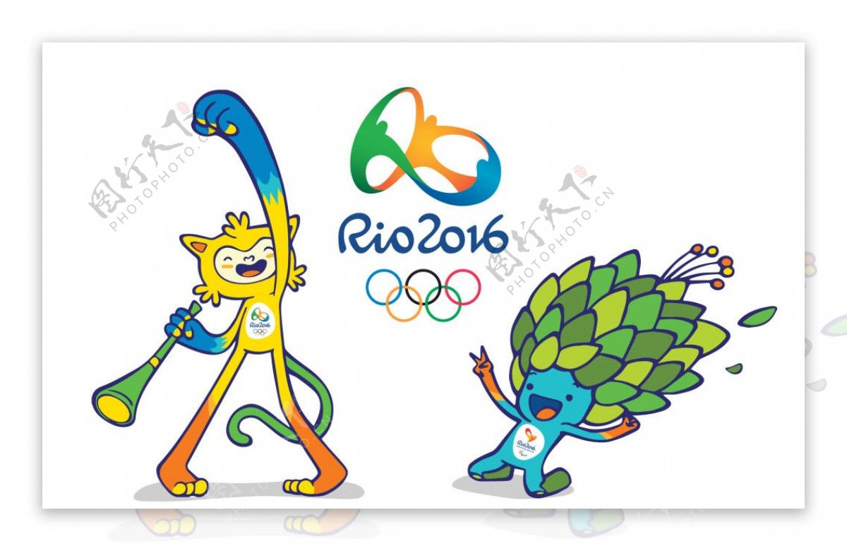 里约2016奥运会残奥会吉祥物