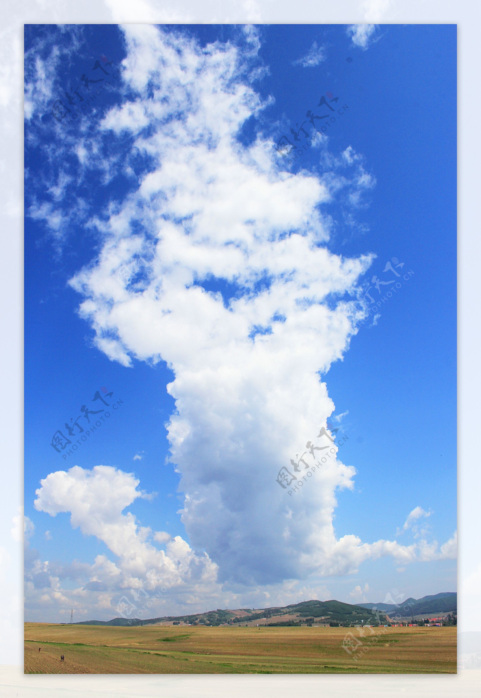 天空白云摄影