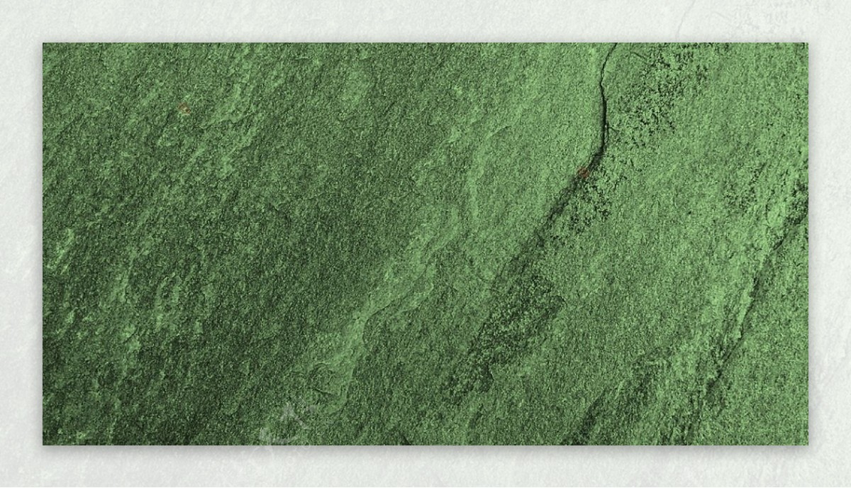 绿色石纹