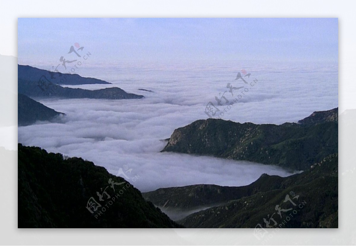 山涧云雾飘渺视频