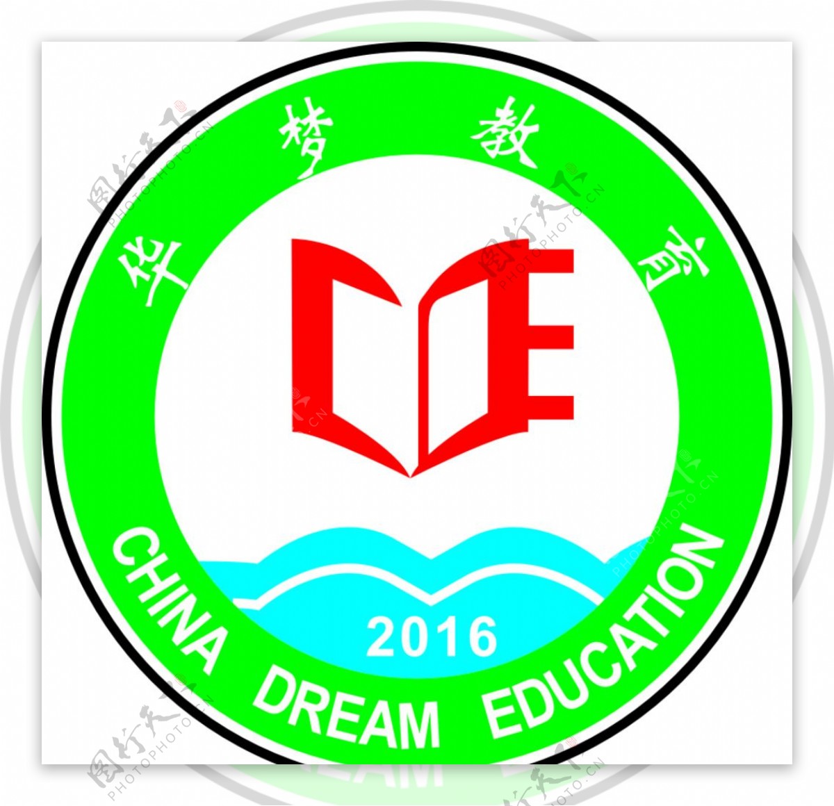 华梦教育标志
