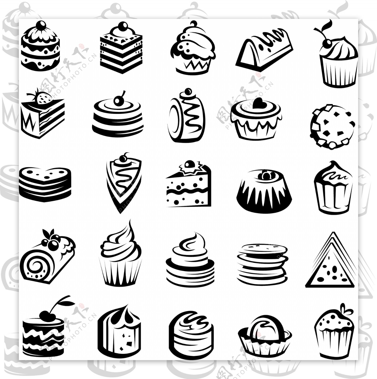甜品蛋糕logo