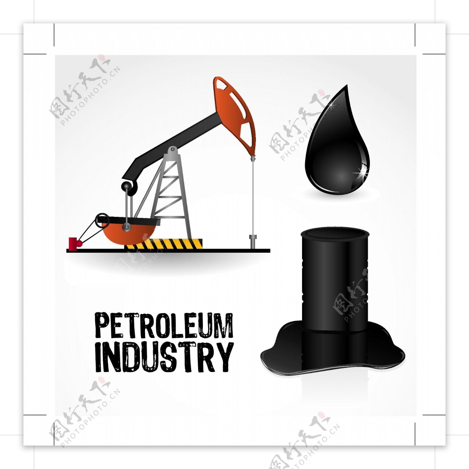 石油工业图标