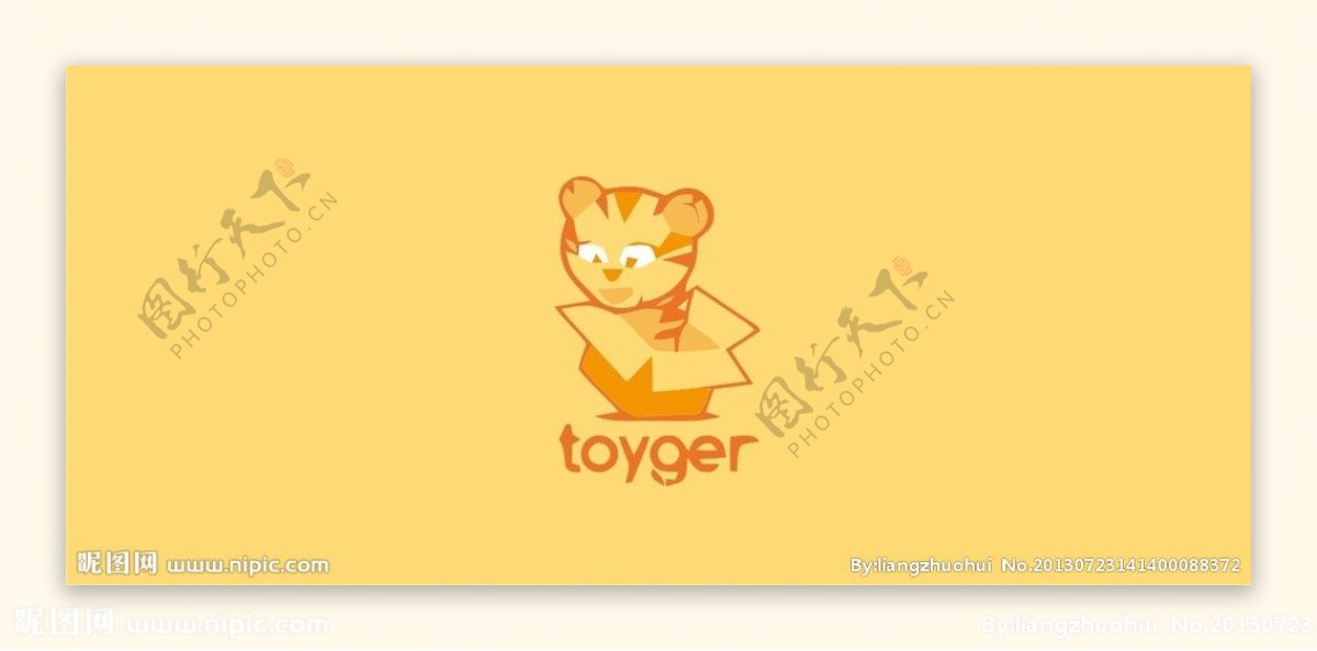 老虎logo图片素材-编号23484163-图行天下