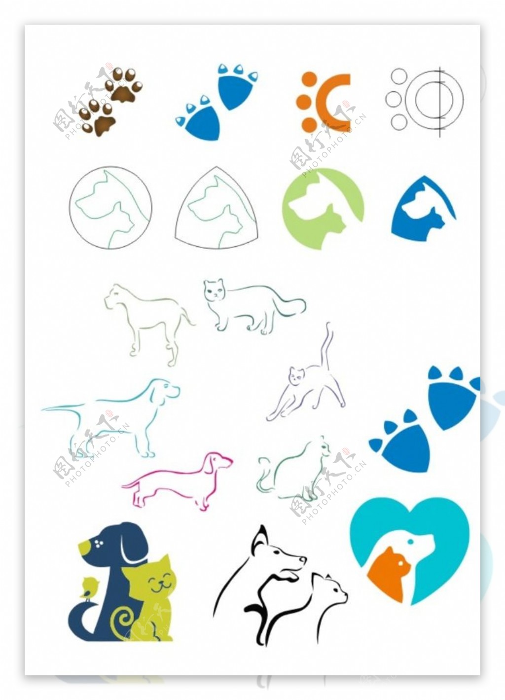 Pet宠物卡通图标