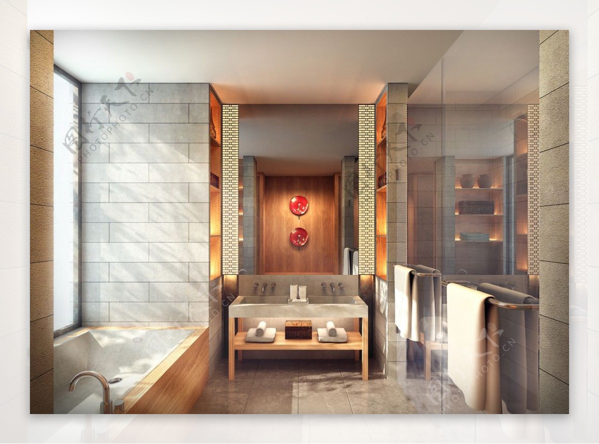 巴厘岛酒店浴室