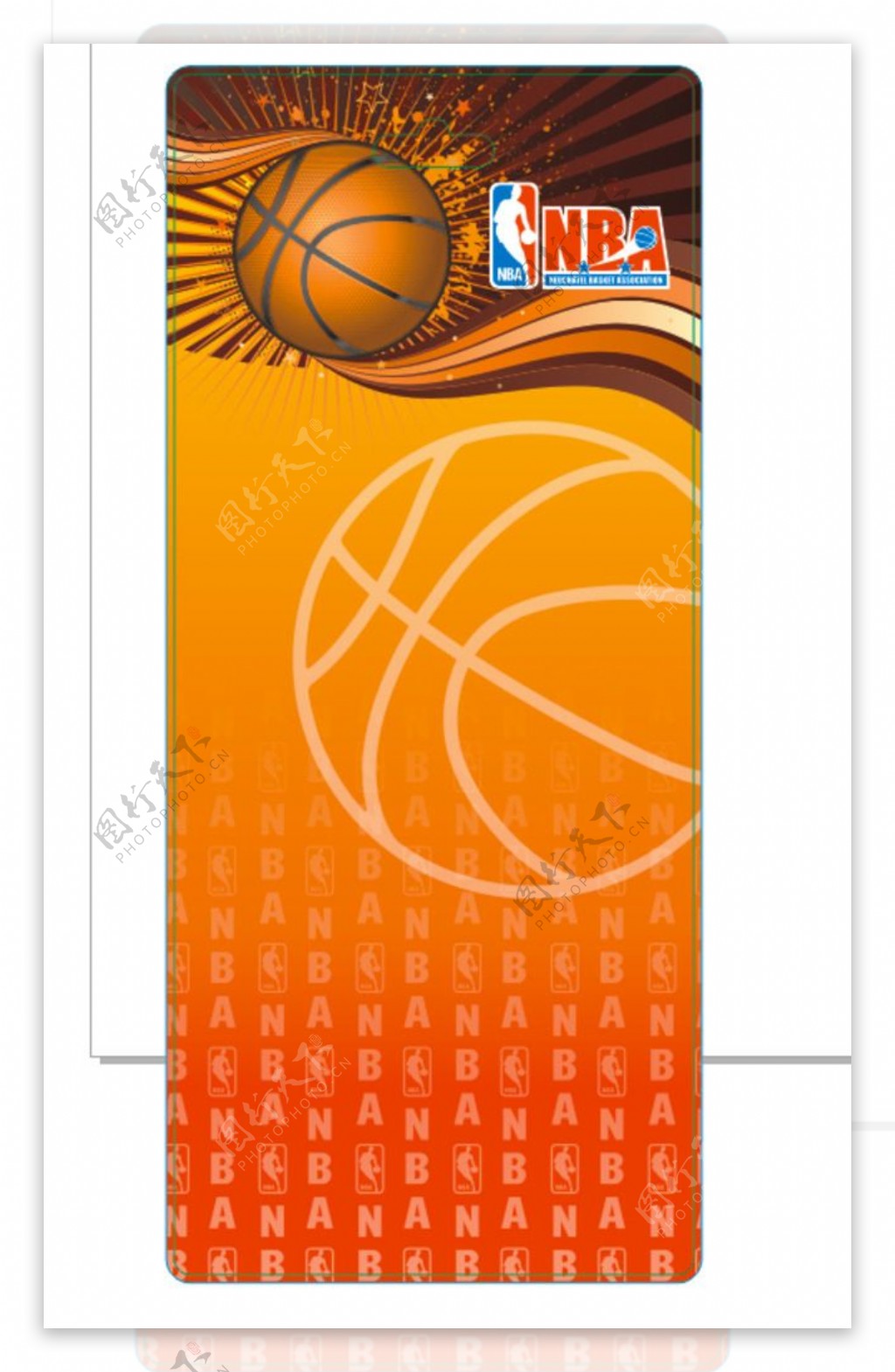 NBA吊牌设计