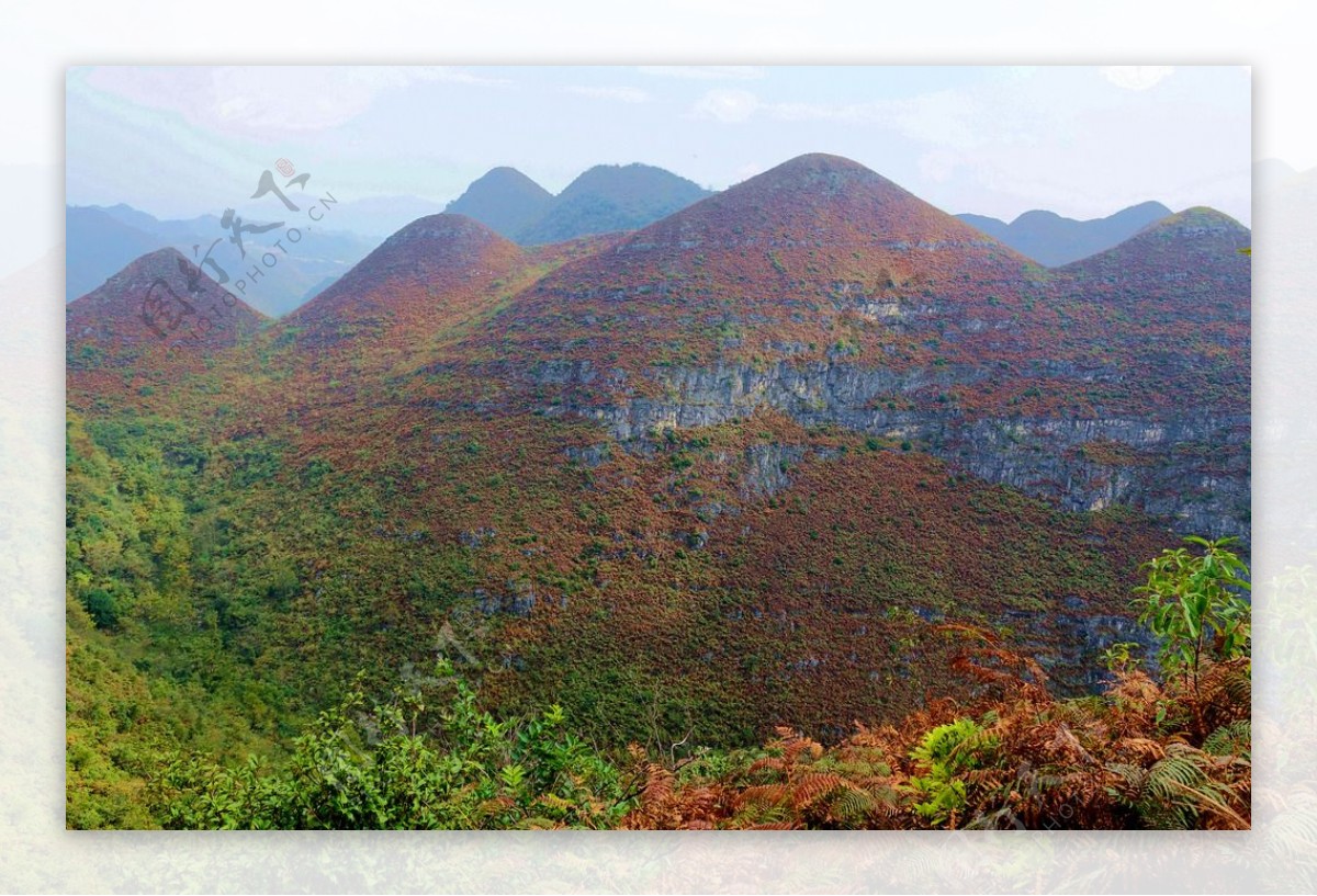 丛山峻岭