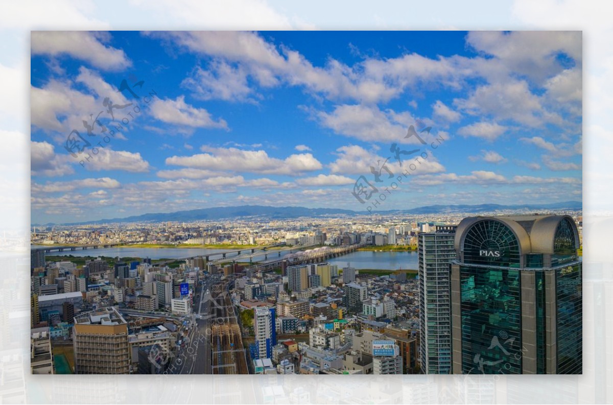 日本大阪城市景