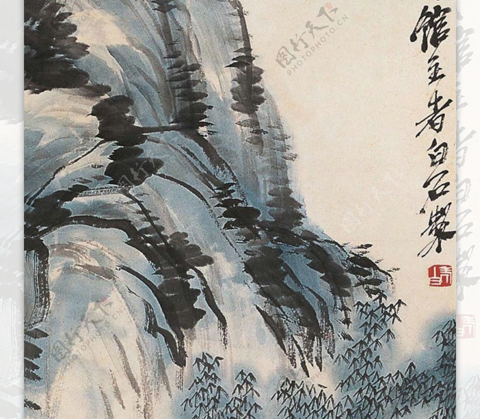 中国水墨画齐白石国画写意画