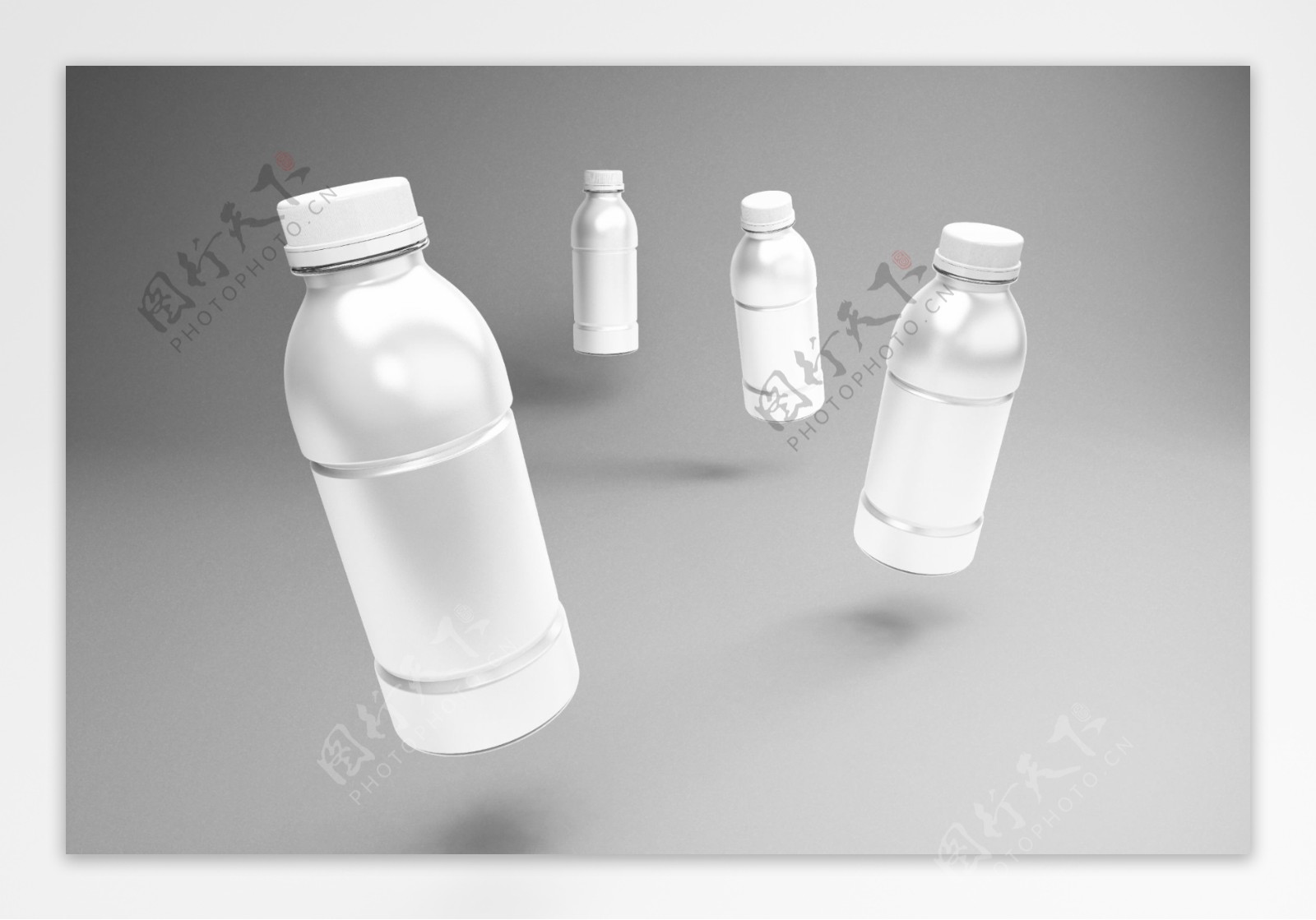 饮料瓶水瓶样机模板PSD文件