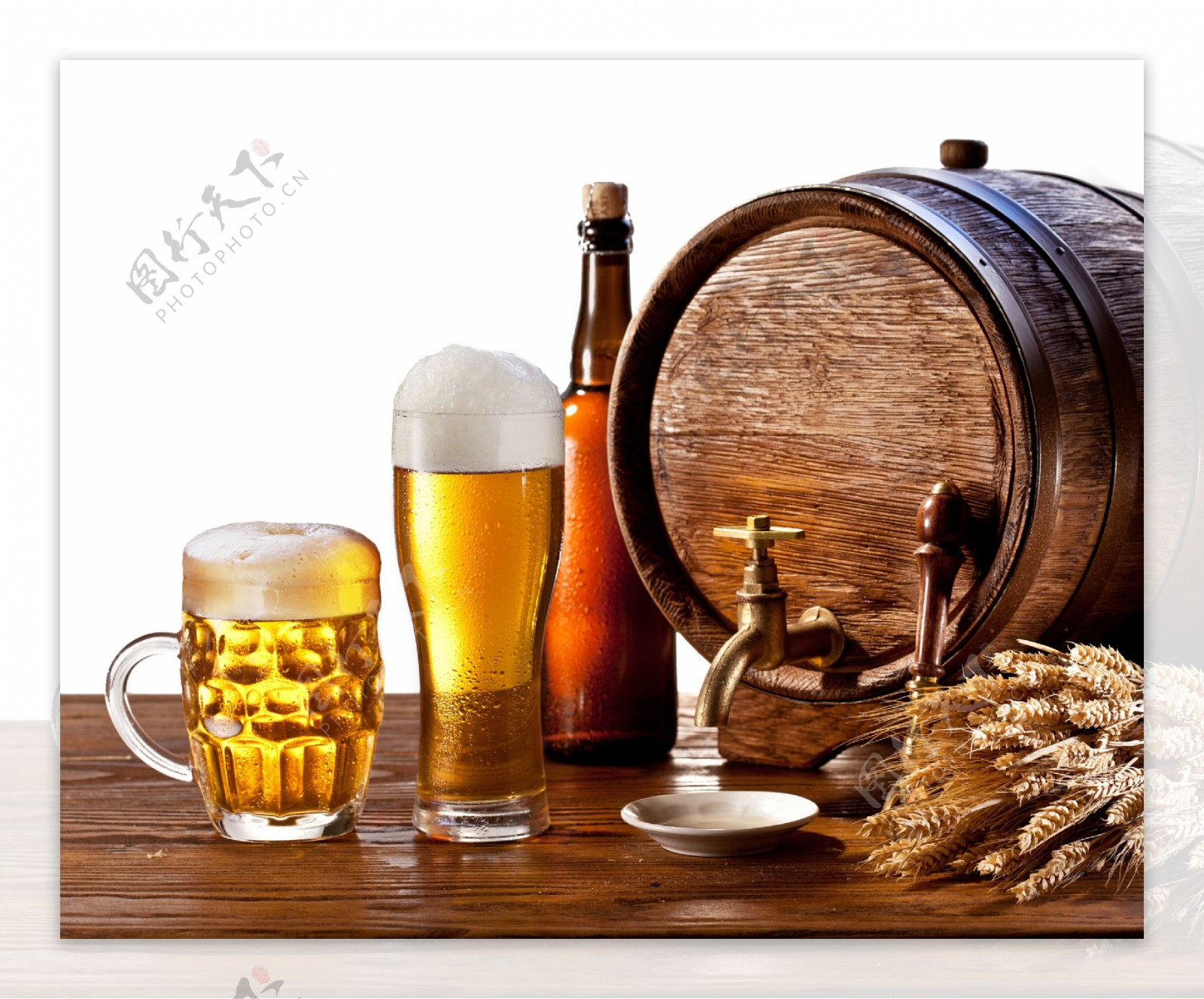 啤酒广告素材图片