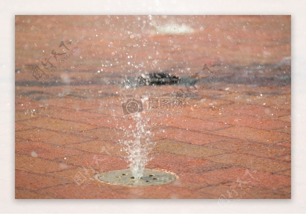 水外庭院洒水滴户外水滴