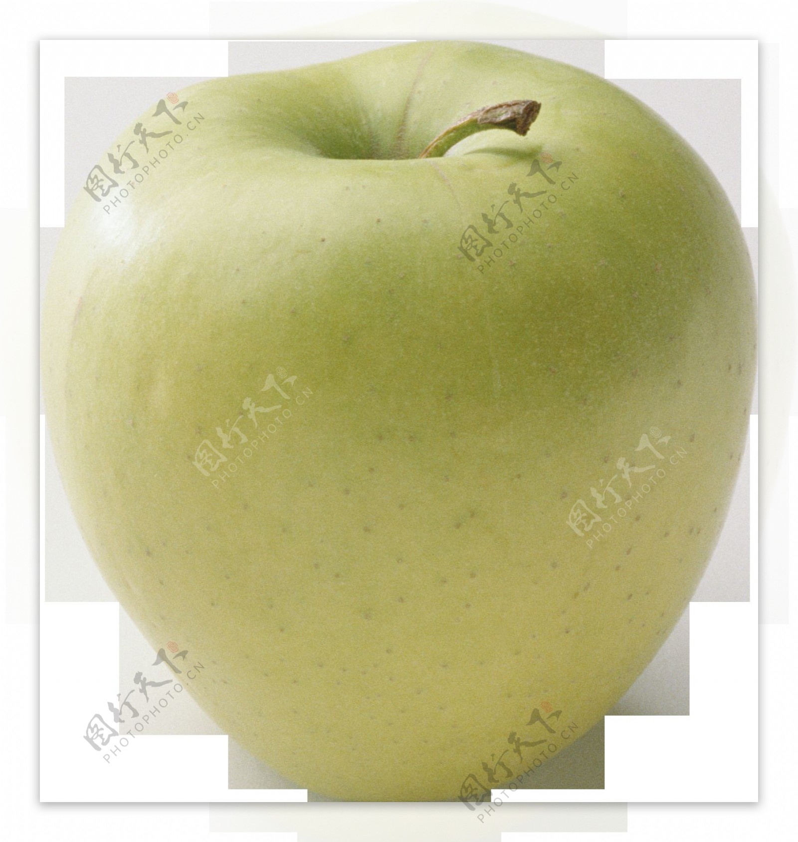 漂亮绿苹果图片免抠png透明图层素材