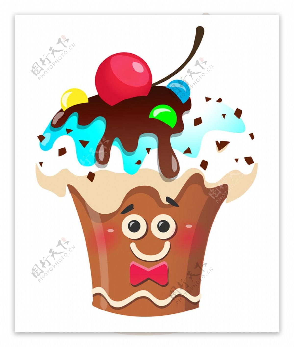 卡通冰淇淋设计图片