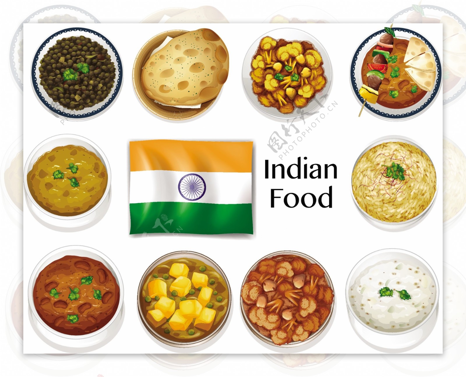 印度菜插图