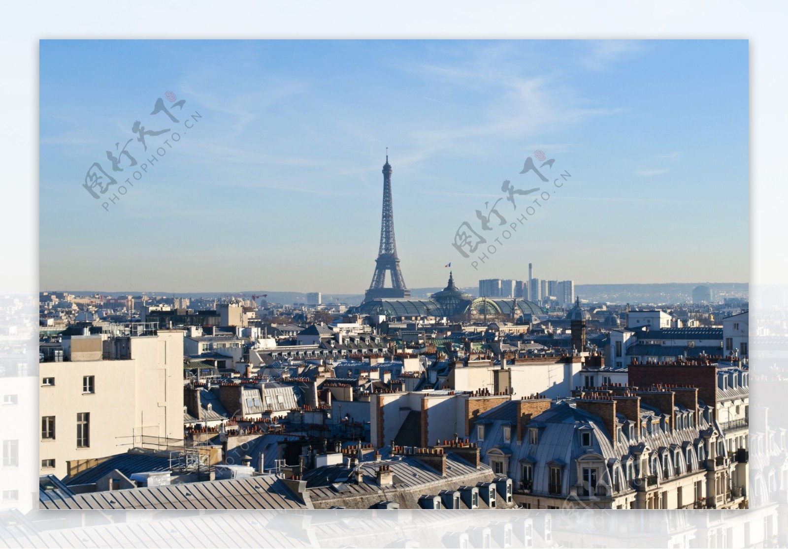 巴黎埃菲尔铁塔风景