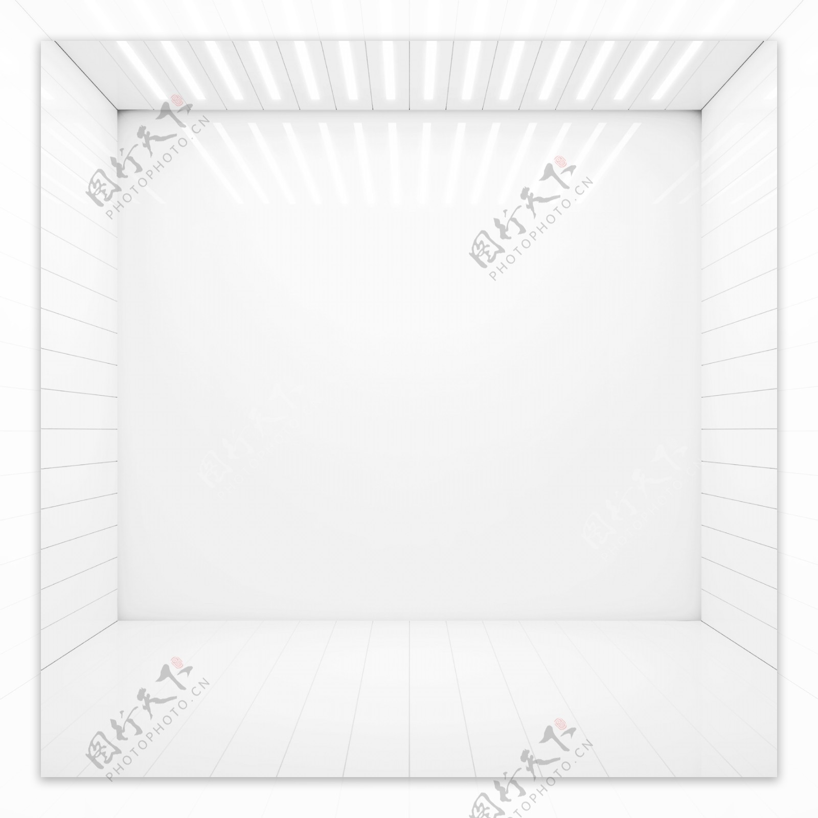 白色空间板房