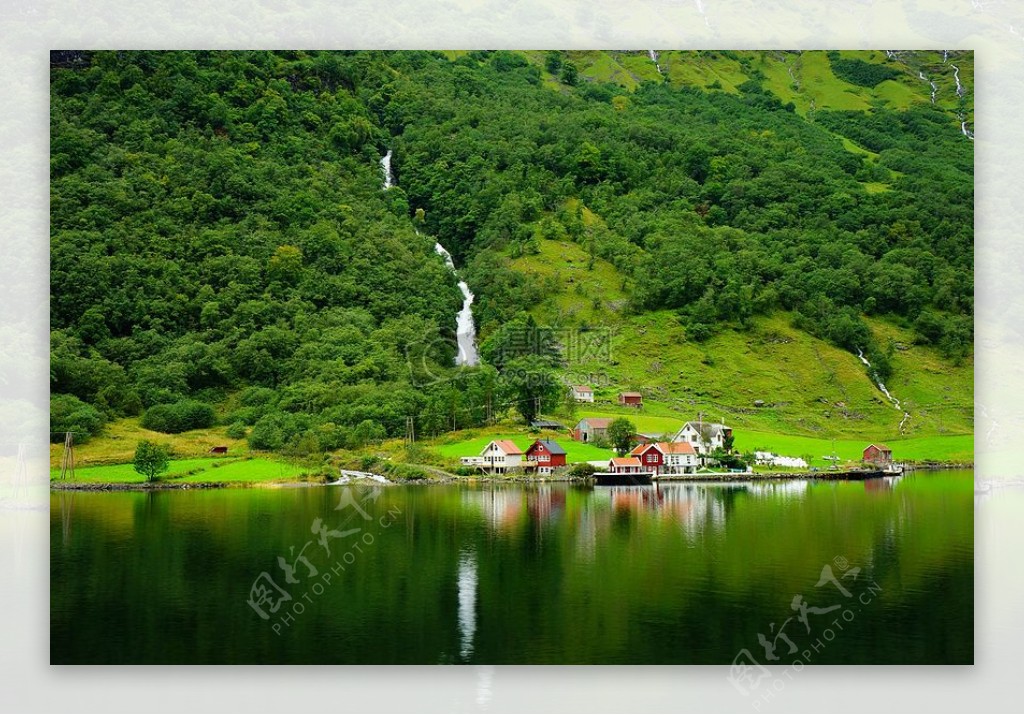 山清水秀的挪威