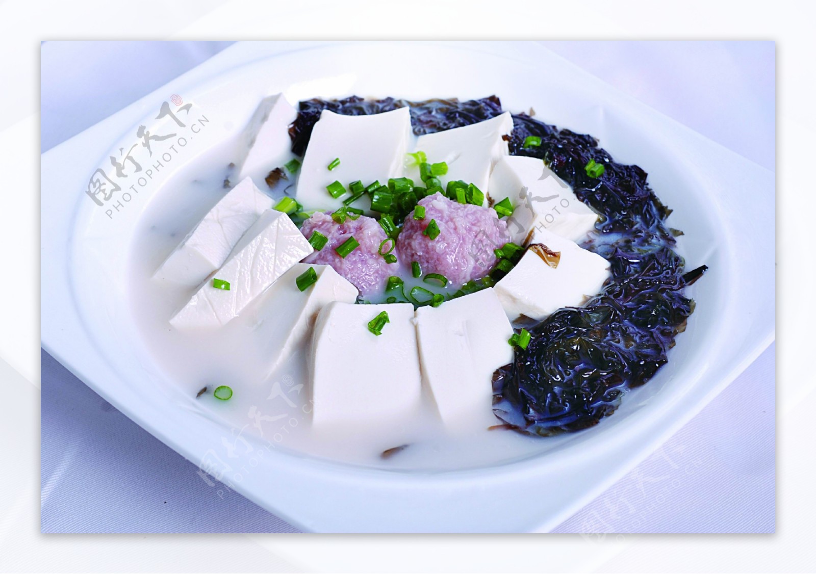 胡椒紫菜豆腐