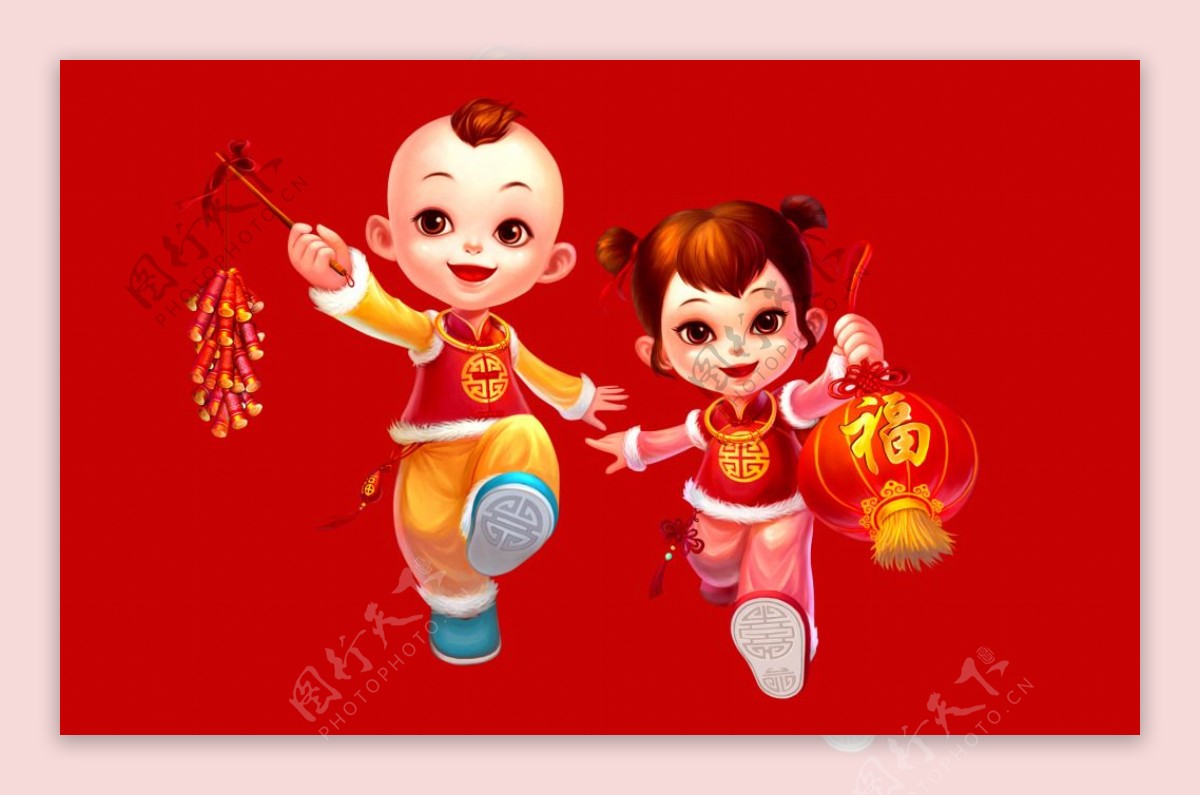 中国可爱娃娃卡通形象
