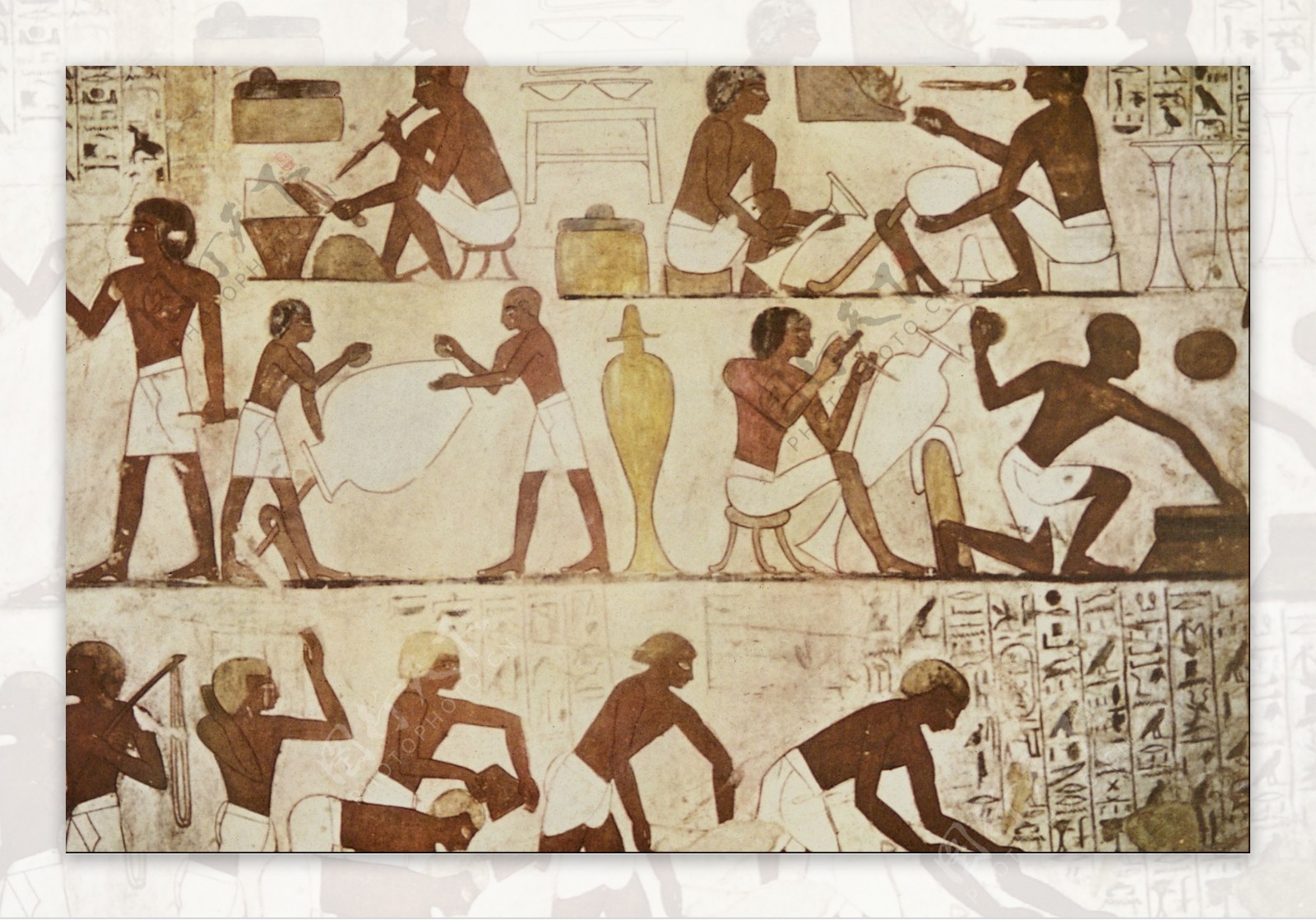 埃及壁画西洋美术0015