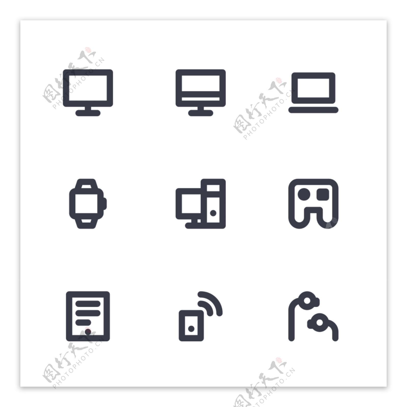 数码产品icon图标素材