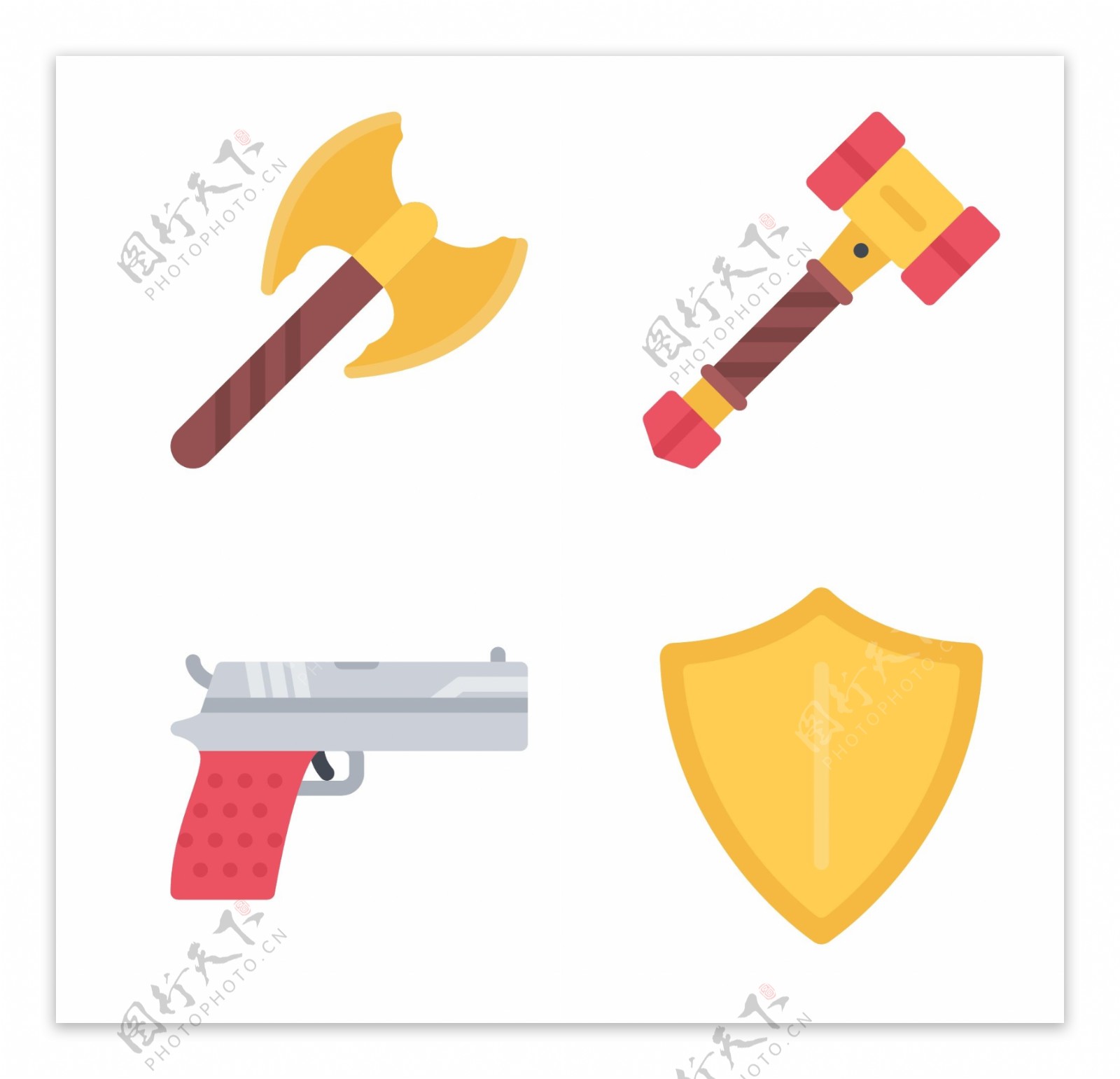 战争武器icon图标素材